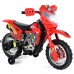 Costway Kids Ride On Motorcycle with Training Wheel 6V Battery Powered Electric Toy   